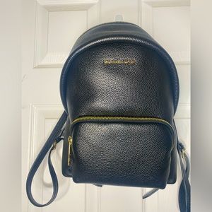 Michael Kors black backpack